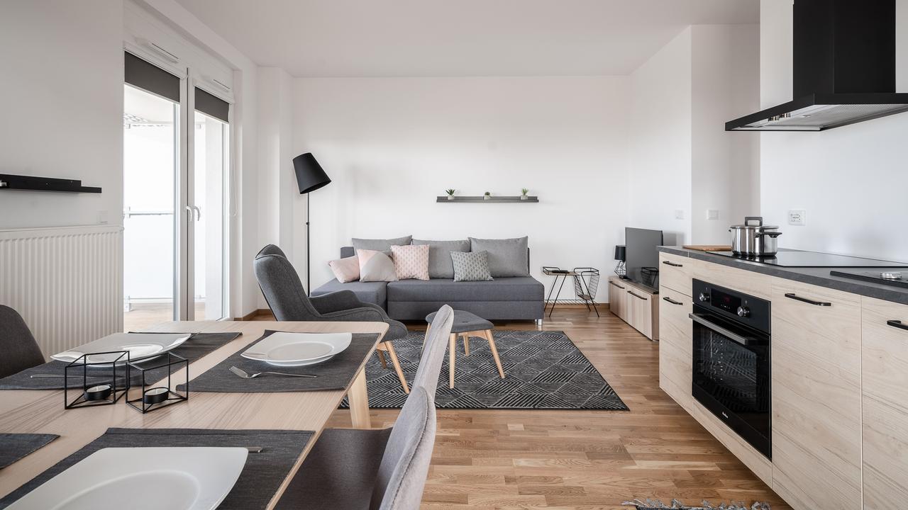 Rentplanet - Apartamenty Atal Tower Wrocław Kültér fotó