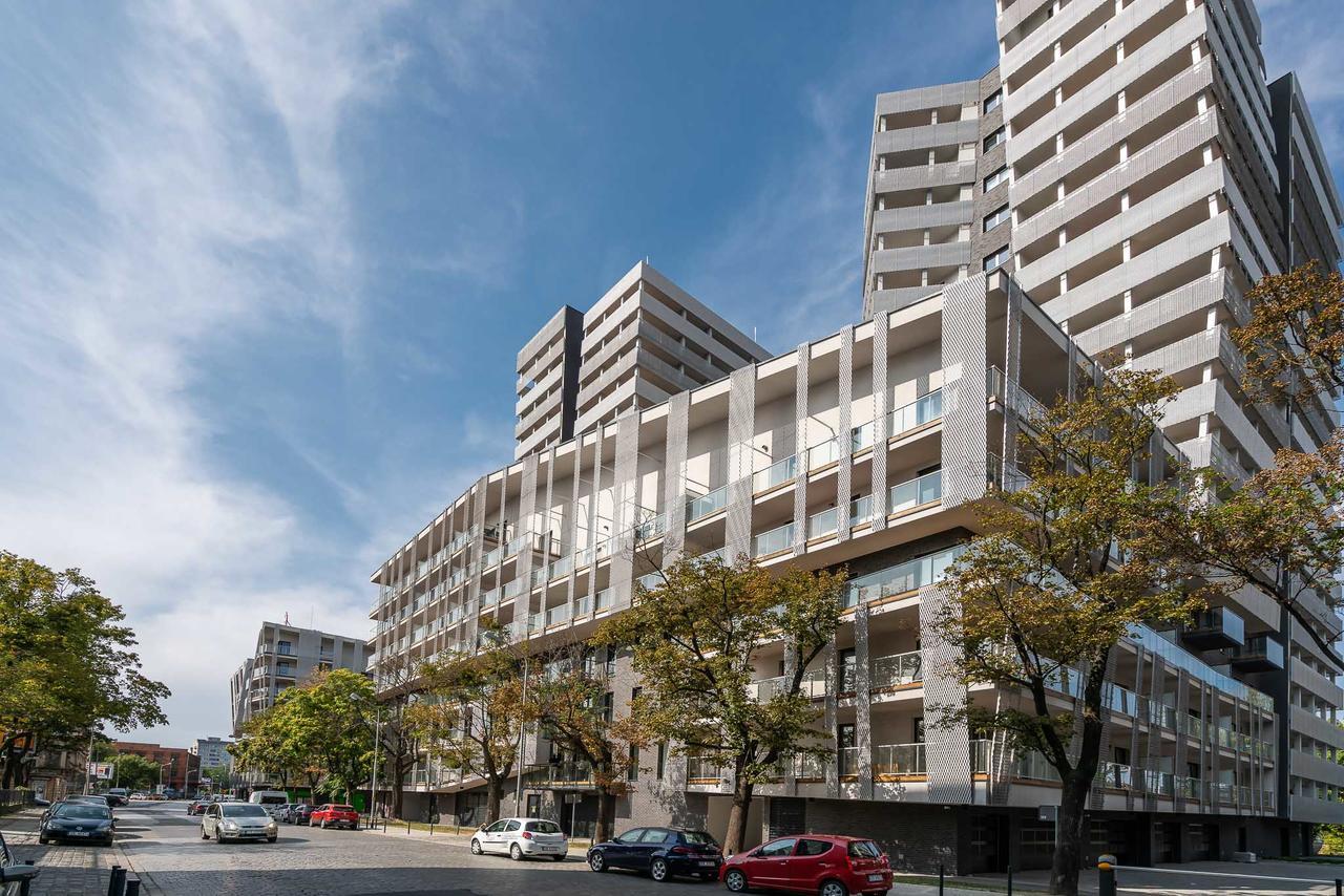 Rentplanet - Apartamenty Atal Tower Wrocław Kültér fotó